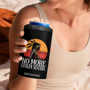 MMIW Awareness 4 in 1 Can Cooler Tumbler No More Stolen Sisters Native American Gift TS12 Print Your Wear