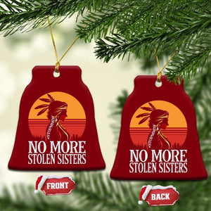 MMIW Awareness Ceramic Ornament No More Stolen Sisters Native American Gift TS12 Print Your Wear