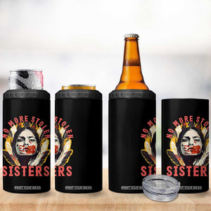 Native American Awareness Gift 4 in 1 Can Cooler Tumbler No More Stolen Sisters MMIW Support TS12 Print Your Wear