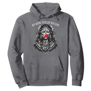 MMIW Awareness Support Hoodie No More Stolen Sisters TS12 Charcoal Print Your Wear