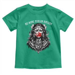 MMIW Awareness Support Toddler T Shirt No More Stolen Sisters TS12 Irish Green Print Your Wear