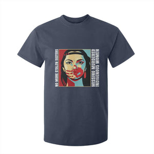 MMIW Awareness Support T Shirt For Kid Voices For Stolen Sisters Native American TS12 Navy Print Your Wear