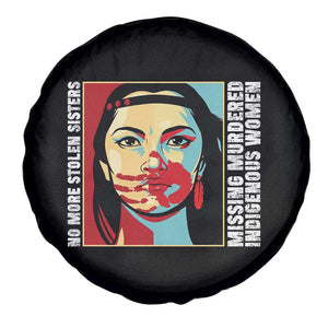 MMIW Awareness Support Spare Tire Cover Voices For Stolen Sisters Native American TS12 Print Your Wear