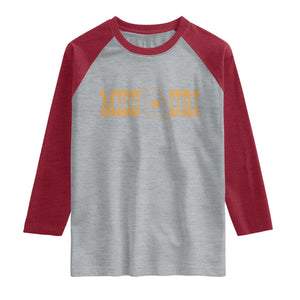Vintage Missouri State Map Raglan Shirt Midwest Pride Gift TS12 Heather Gray Heather Red Print Your Wear
