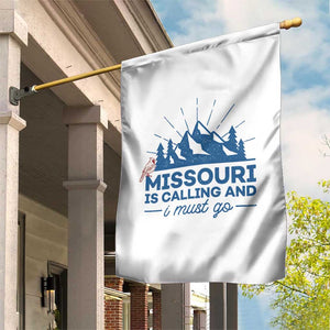 Missouri Traveling Lover Garden Flag Missouri Is Calling And I Must Go TS12 Print Your Wear