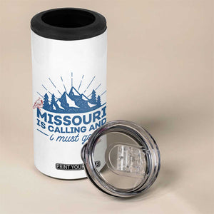Missouri Traveling Lover 4 in 1 Can Cooler Tumbler Missouri Is Calling And I Must Go TS12 Print Your Wear