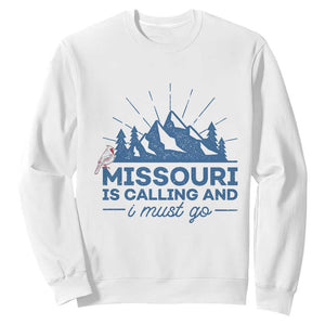 Missouri Traveling Lover Sweatshirt Missouri Is Calling And I Must Go TS12 White Print Your Wear