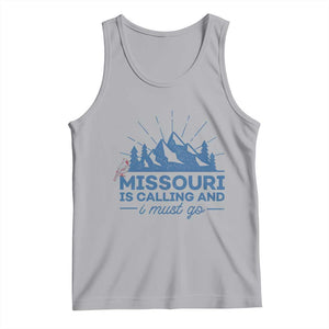Missouri Traveling Lover Tank Top Missouri Is Calling And I Must Go TS12 Athletic Heather Print Your Wear
