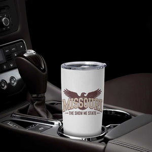 Vintage Missouri Eagle Tumbler Cup Missouri The Show Me State Retro Distressed TS12 Print Your Wear