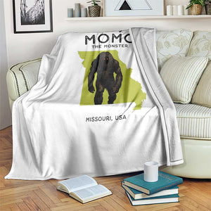 Louisiana Missouri Cryptid Lover Throw Blanket Home Of Momo The Monster TS12 Print Your Wear