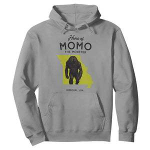 Louisiana Missouri Cryptid Lover Hoodie Home Of Momo The Monster TS12 Sport Gray Print Your Wear