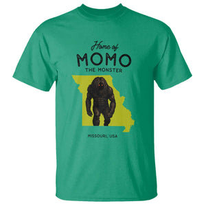 Louisiana Missouri Cryptid Lover T Shirt Home Of Momo The Monster TS12 Irish Green Print Your Wear
