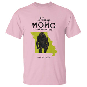 Louisiana Missouri Cryptid Lover T Shirt Home Of Momo The Monster TS12 Light Pink Print Your Wear