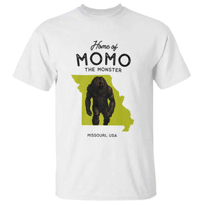 Louisiana Missouri Cryptid Lover T Shirt Home Of Momo The Monster TS12 White Print Your Wear