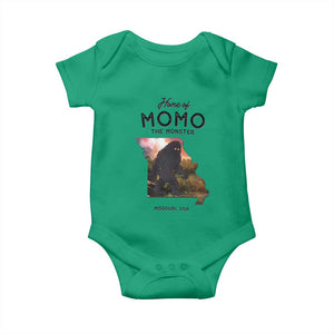 Momo The Monster Folklore Baby Onesie Louisiana Missouri Cryptid Lover Gift TS12 Irish Green Print Your Wear