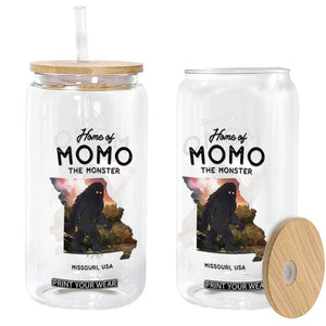 Momo The Monster Folklore Glass Can Louisiana Missouri Cryptid Lover Gift TS12 Print Your Wear