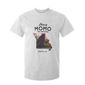 Momo The Monster Folklore T Shirt For Kid Louisiana Missouri Cryptid Lover Gift TS12 White Print Your Wear
