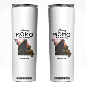Momo The Monster Folklore Skinny Tumbler Louisiana Missouri Cryptid Lover Gift TS12 White Print Your Wear