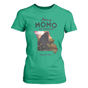 Momo The Monster Folklore T Shirt For Women Louisiana Missouri Cryptid Lover Gift TS12 Irish Green Print Your Wear