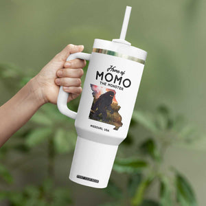 Momo The Monster Folklore Tumbler With Handle Louisiana Missouri Cryptid Lover Gift TS12 Print Your Wear
