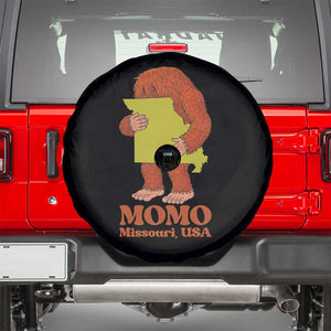 Missouri Cryptid Local Legend Spare Tire Cover Momo The Monster Lover Graphic TS12 Black Print Your Wear
