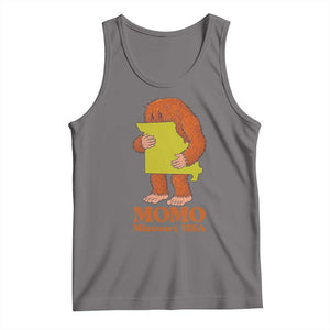 Missouri Cryptid Local Legend Tank Top Momo The Monster Lover Graphic TS12 Deep Heather Print Your Wear