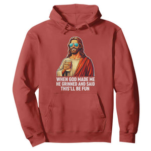 Funny Religious Jesus Hoodie Wait Im Goated TS12 Red Print Your Wear