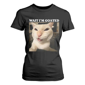 Funny Cat Meme Lover T Shirt For Women TS12 Black Print Your Wear