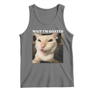Funny Cat Meme Lover Tank Top TS12 Black Heather Print Your Wear