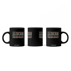 American Flag Dachshund Dad Coffee Mug The Man The Myth The Snack Dealer TS12 Print Your Wear