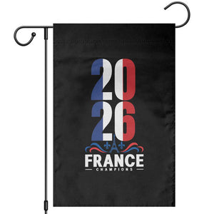 Vintage France Soccer Fan Garden Flag French Football Pride 2026 TS12 Black Print Your Wear
