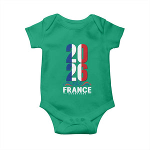 Vintage France Soccer Fan Baby Onesie French Football Pride 2026 TS12 Irish Green Print Your Wear