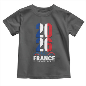 Vintage France Soccer Fan Toddler T Shirt French Football Pride 2026 TS12 Dark Heather Print Your Wear