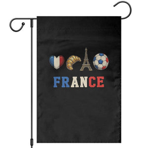 French Football Fan Garden Flag France Soccer Game Day Gift TS12 Black Print Your Wear