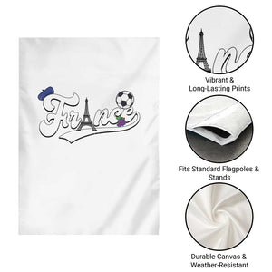 France Soccer Supporter Garden Flag Game Day French Football Gift TS12 Print Your Wear