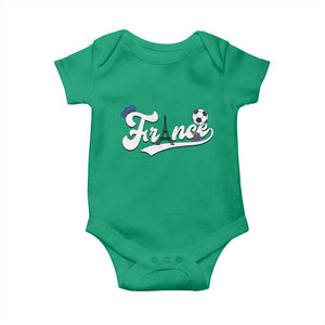 France Soccer Supporter Baby Onesie Game Day French Football Gift TS12 Irish Green Print Your Wear
