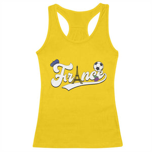 France Soccer Supporter Racerback Tank Top Game Day French Football Gift TS12 Daisy Print Your Wear