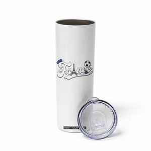 France Soccer Supporter Skinny Tumbler Game Day French Football Gift TS12 Print Your Wear