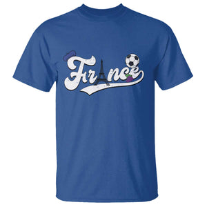 France Soccer Supporter T Shirt Game Day French Football Gift TS12 Royal Blue Print Your Wear