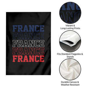France Pride French Flag Patriotic Supporter Garden Flag TS12 Print Your Wear
