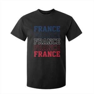 France Pride French Flag Patriotic Supporter T Shirt For Kid TS12 Black Print Your Wear