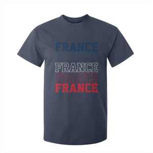 France Pride French Flag Patriotic Supporter T Shirt For Kid TS12 Navy Print Your Wear
