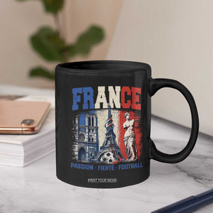 France Soccer Fan Passion Coffee Mug Fierté Football French Supporter Gift TS12 Print Your Wear