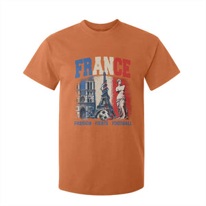 France Soccer Fan Passion T Shirt For Kid Fierté Football French Supporter Gift TS12 Orange Print Your Wear