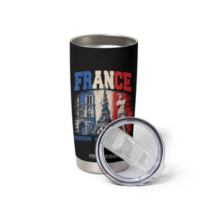 France Soccer Fan Passion Tumbler Cup Fierté Football French Supporter Gift TS12 Print Your Wear