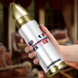 Patriotic France Soccer Fan Bullet Tumbler Fierté Football Française TS12 Print Your Wear