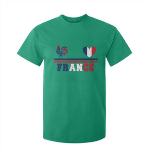 Patriotic France Soccer Fan T Shirt For Kid Fierté Football Française TS12 Irish Green Print Your Wear