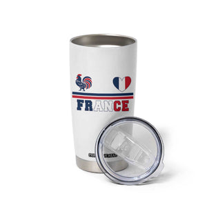 Patriotic France Soccer Fan Tumbler Cup Fierté Football Française TS12 Print Your Wear