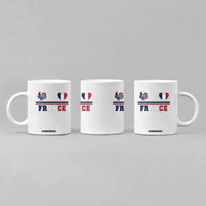 Patriotic France Soccer Fan Coffee Mug Fierté Football Française TS12 Print Your Wear