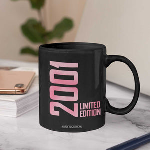 Vintage 25th Birthday Limited Edition 2001 Gift Coffee Mug TS12 Print Your Wear